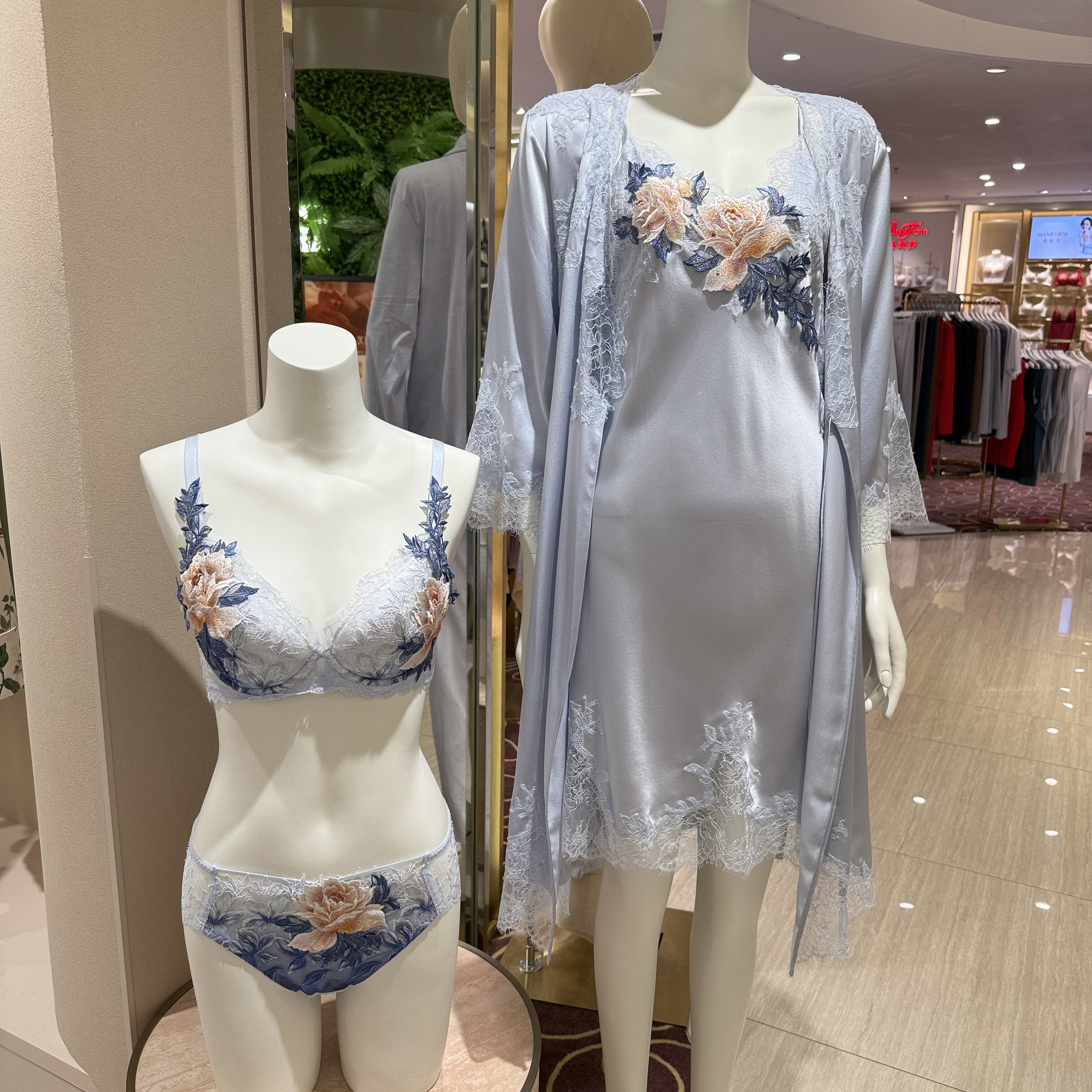 专柜直邮SALUTE莎露特LS33A6桑蚕丝吊带衬裙睡裙袍LN53A6