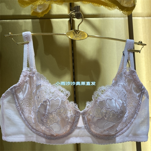 新款华歌尔 WB3113 23春夏金标超薄杯显小性感聚拢刺绣文胸828