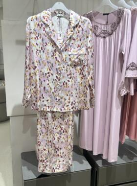 LN61109爱慕高端代理Luna Di Sata桑蚕丝印花家居睡衣套装6580