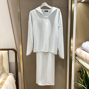 BC46CR2爱慕BeChic秋冬含桑蚕丝暖感休闲家居套装2680女式