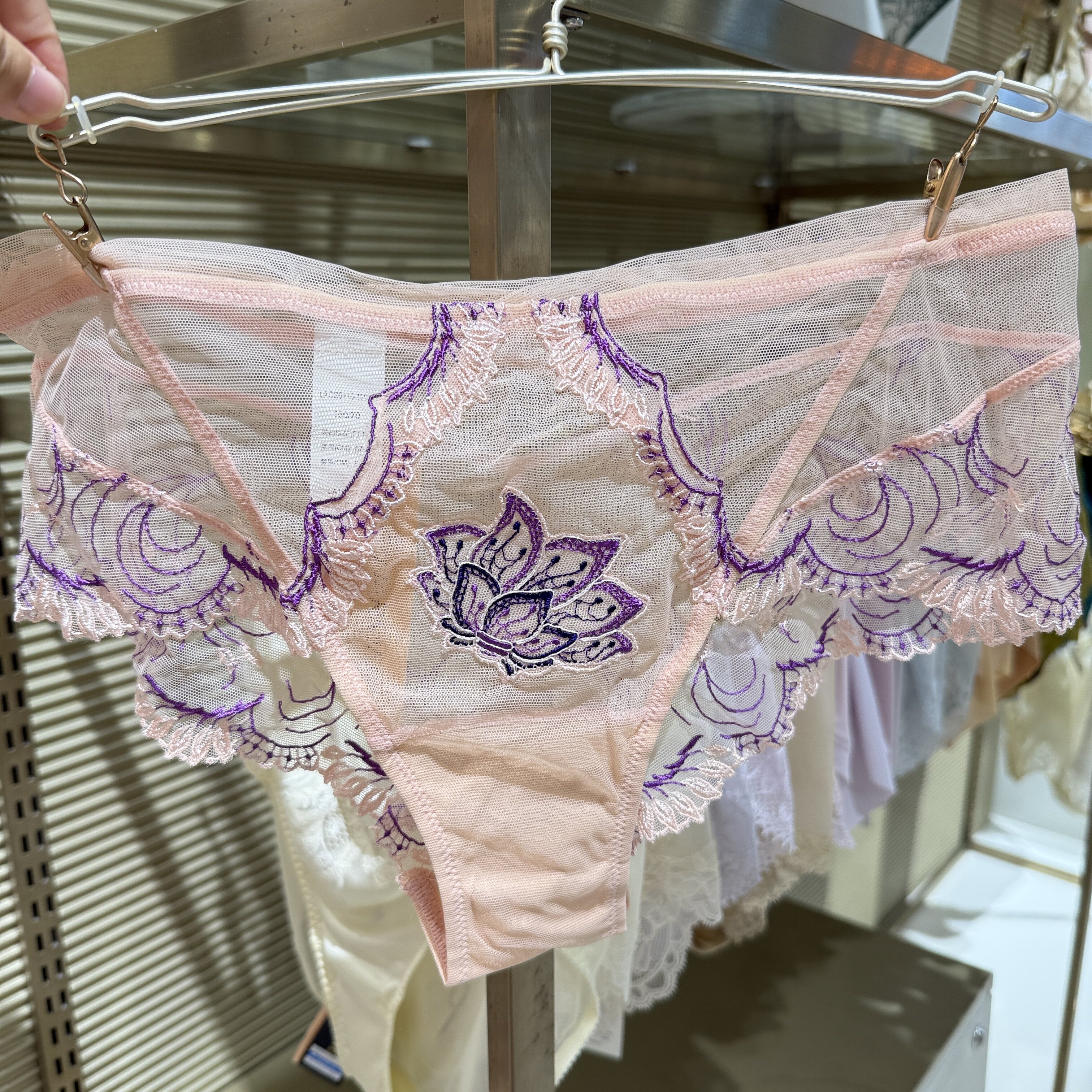 专柜正品爱慕代理法国进口品牌LACG0514平角内裤吊牌1380
