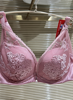 AD140201爱慕内衣女小胸聚拢性感蕾丝刺绣美背水袋文胸罩1299