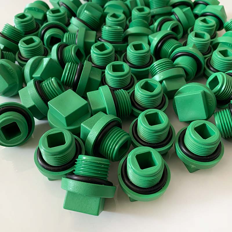 ppr水管配件绿色管塞通用款