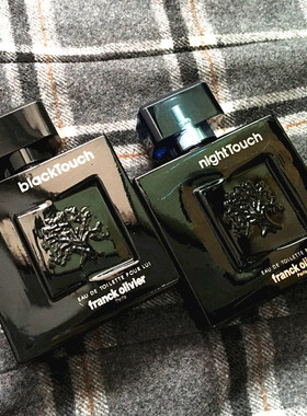 正品现货 Franck Olivier BlackTouch黑色接触男士香水50/100ml