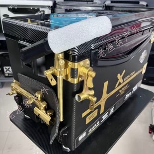 雷臣25年新款2900E二代钓箱 原2900E升级版 轻量化钓鱼箱 加硬