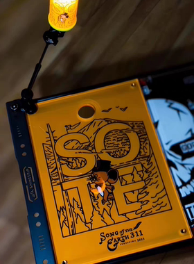 (杰瑞)一单元亚IGT克力发光桌板gZ灯配件战术桌子尺寸36*25