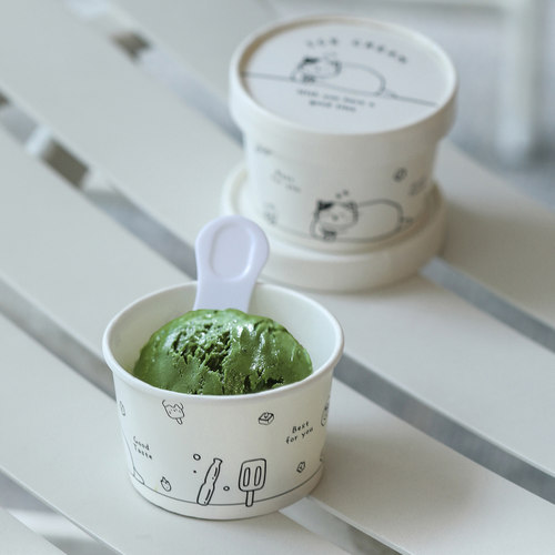 冰淇淋圣代小杯子一次性纸杯