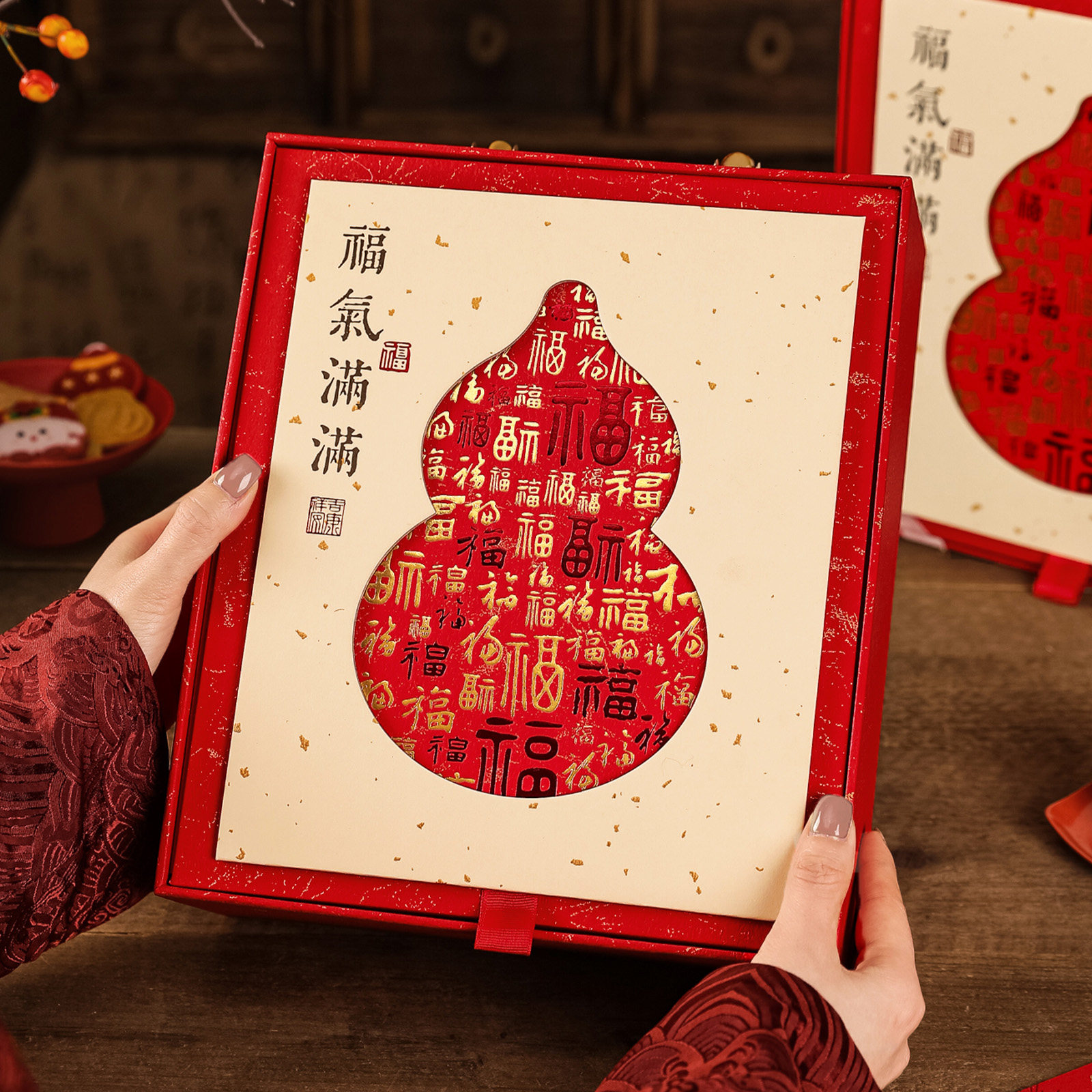 2026马年新年礼盒包装烘焙糖果饼干高级年货礼物礼品盒定制纸空盒