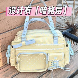 2026新款痛包双肩大容量大食量谷子痛包10cm娃包手提日常痛包斜挎