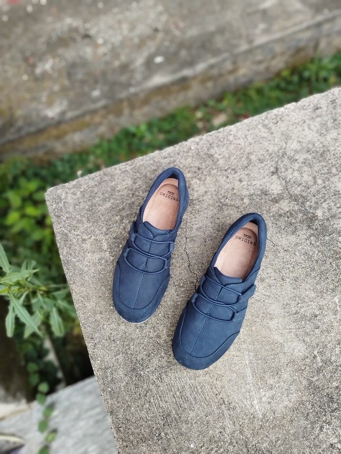 外贸原单欧美地球女士随性休闲圆头平底一脚蹬头层牛皮单鞋大码,女鞋,浅口单鞋,淘宝优惠券,粉丝福利购,淘宝优惠卷