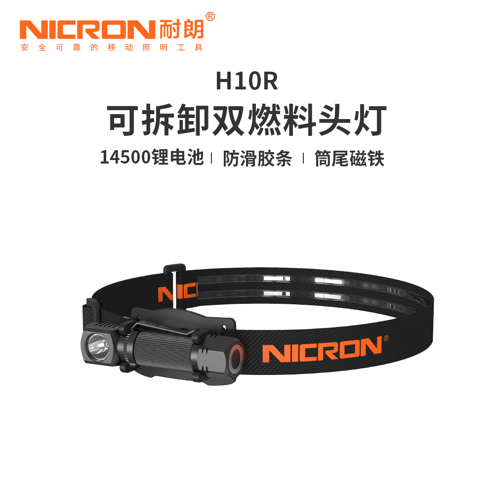 耐朗H10R铝合金强光头灯