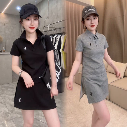 2025夏季POLO衫裤裙休闲时尚套装