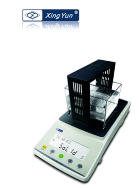 常州幸运JA203M密度天平分析称固体液体橡胶测试仪冶金电子比重秤