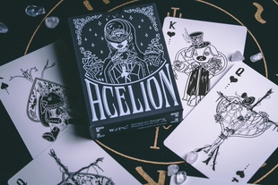 静谧V1 Kingstar花切扑克牌魔术纸牌花式切牌北欧暗黑哥特扑克牌