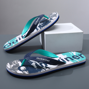 人字拖男士夏季韩版潮男夏季厚底拖鞋防滑软底户外夹脚沙滩鞋凉鞋