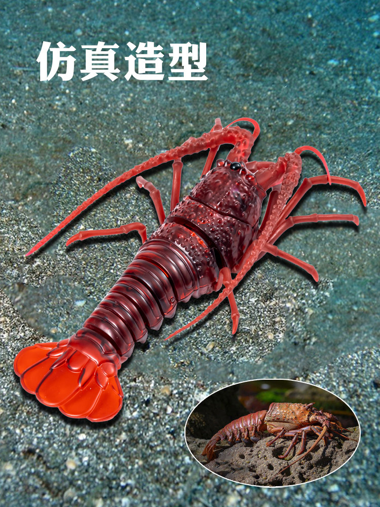 遥控小龙虾螳螂仿真电子宠物动物儿童益智趣味会动的玩具男孩女孩