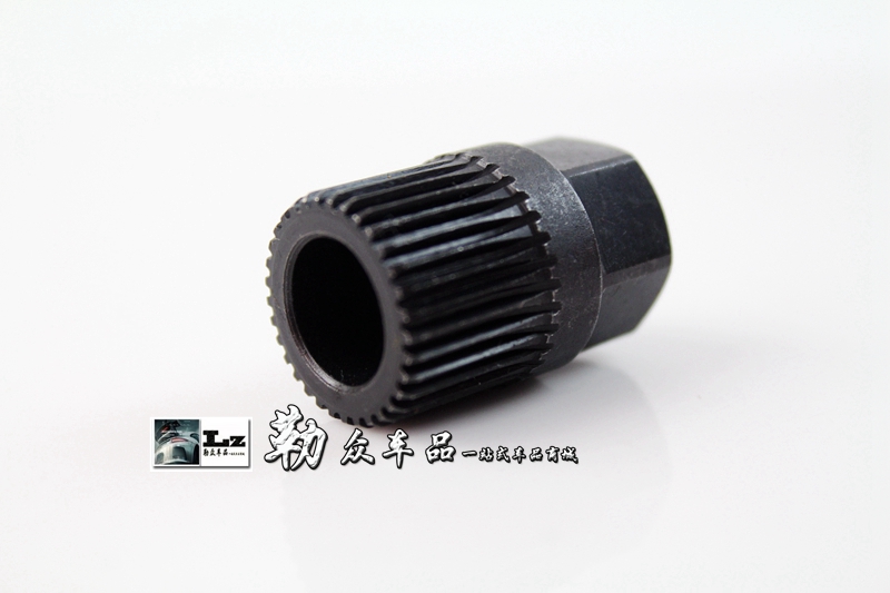 适用大众奥迪奔驰宝马沃尔沃3400发电机皮带轮拆卸工具更换碳刷M6