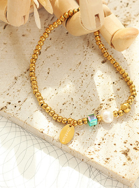 水晶石淡水珍珠六月陌尚小众女