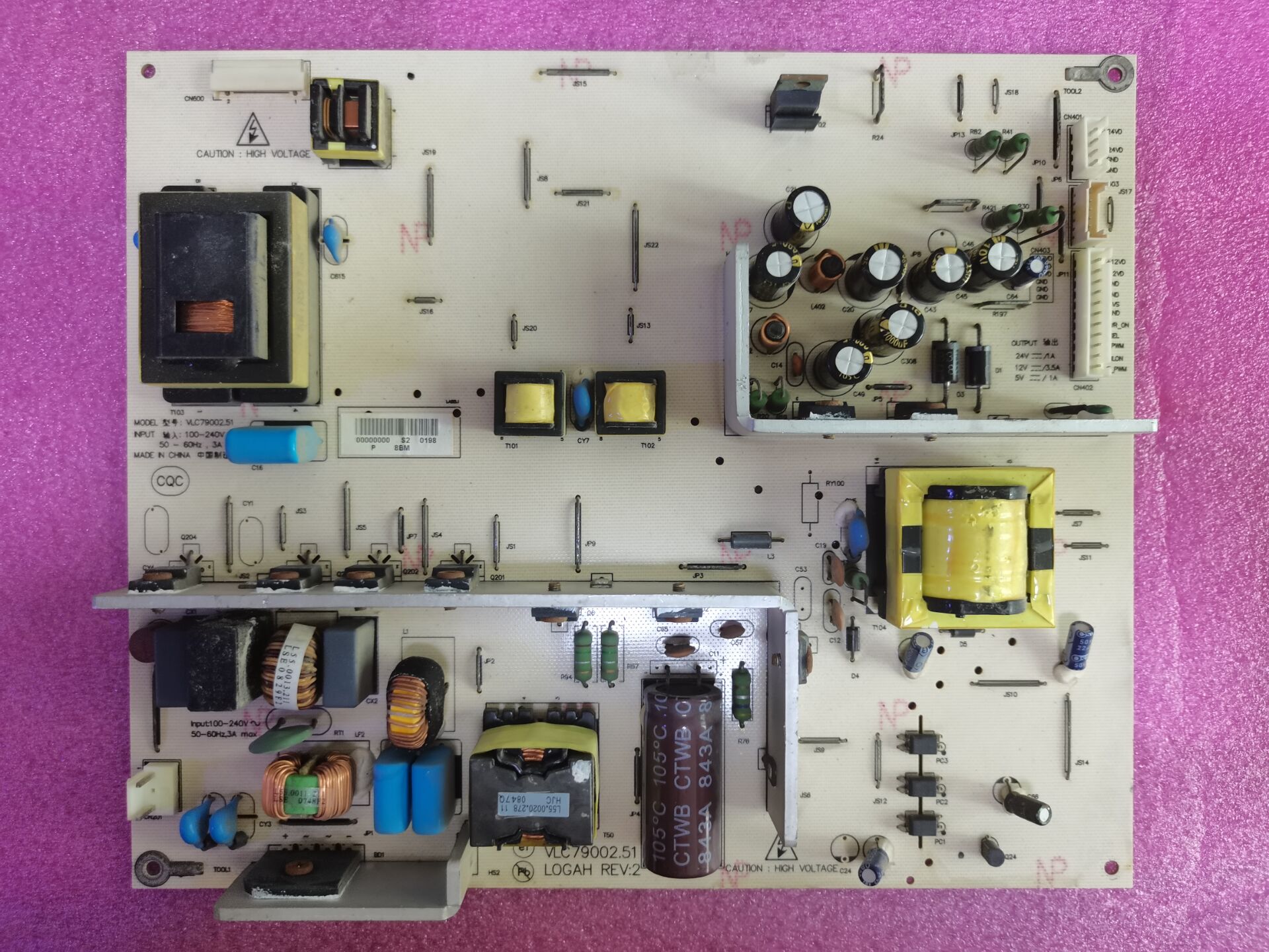 原装L32F1/R3A LB32K1/B1A L37K1/F3 电源板VLC79002.51 52 53 54