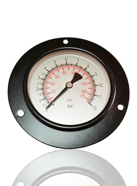 汽保压力表轴向带前边拆胎机用汽车轮胎拆卸Y100ZT 12bar 170psi