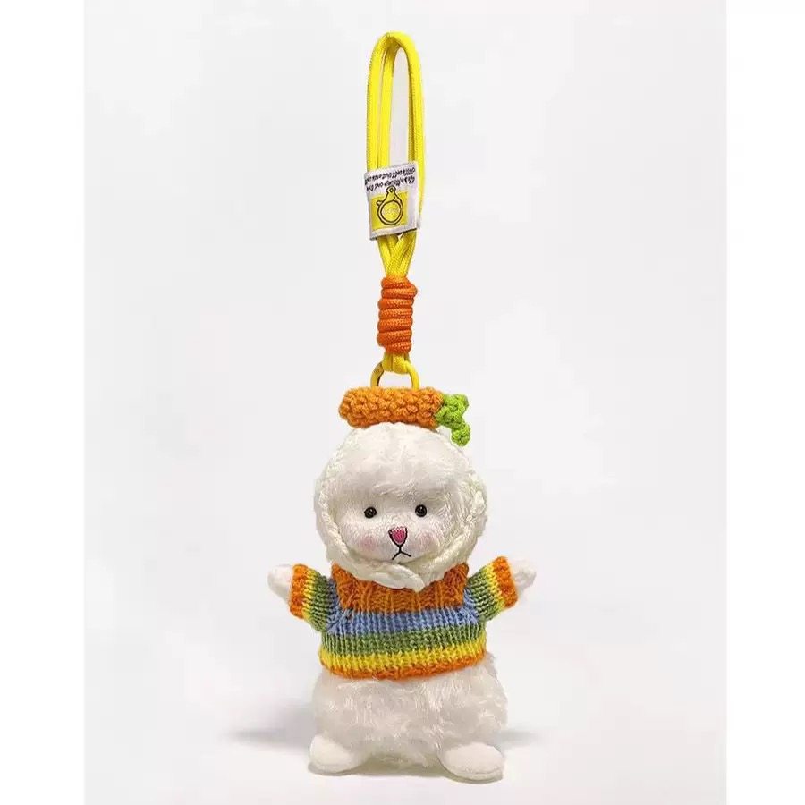 可爱多变造型小绵羊毛绒玩偶包包挂件装饰钥匙扣女生姐妹同款礼物