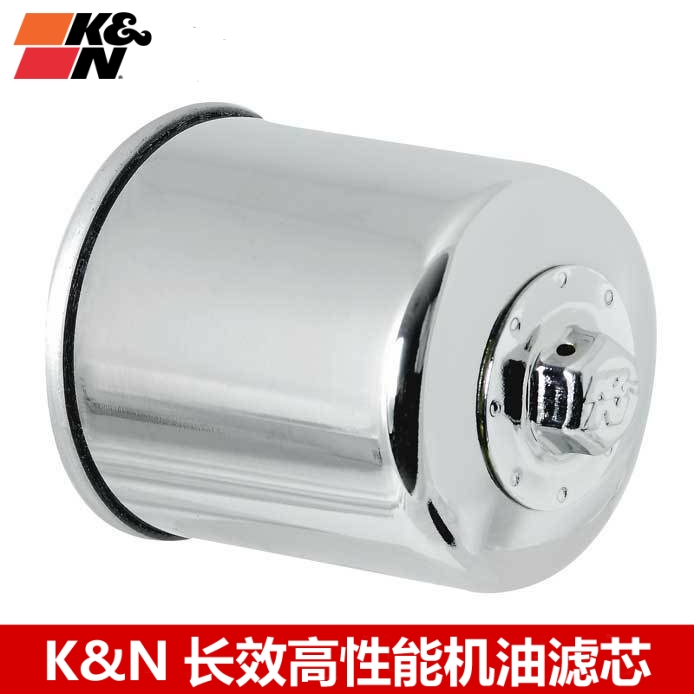 KN机滤适配川崎1400GTR EX650R EX500R ER6F EN500 W650 机油滤芯