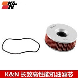 KN机滤适配铃木XVZ1200 XVZ1300 VMX1200 机油滤芯