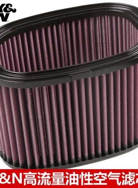 KN空滤适配川崎KAWASAKI KVF750空气滤芯 KN高流量空气滤芯空滤