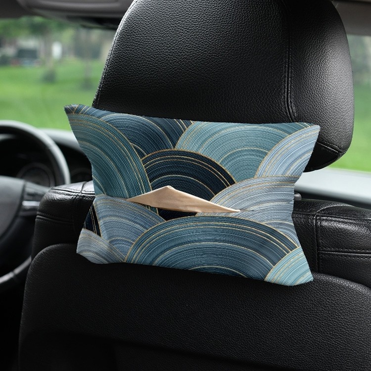 轻奢抽象 车载纸巾盒抽纸盒车内挂式纸巾套扶手箱遮阳板通用奔驰,收纳整理,纸巾盒,淘宝优惠券,粉丝福利购,淘宝优惠卷