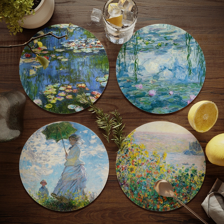 圆形隔热垫免洗防水防油