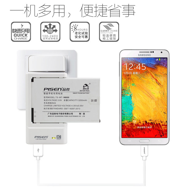 chargeur PISEN pour téléphones SAMSUNG SAMSUNG - Ref 1299482 Image 5