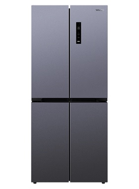 美的出品华凌 HR-426WSP十字对开四门冰箱家用风冷无霜一级双变频