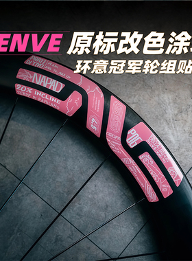 2024环意波加查EVNE SES公路车碳刀圈轮组贴纸改色自行车轮组贴纸