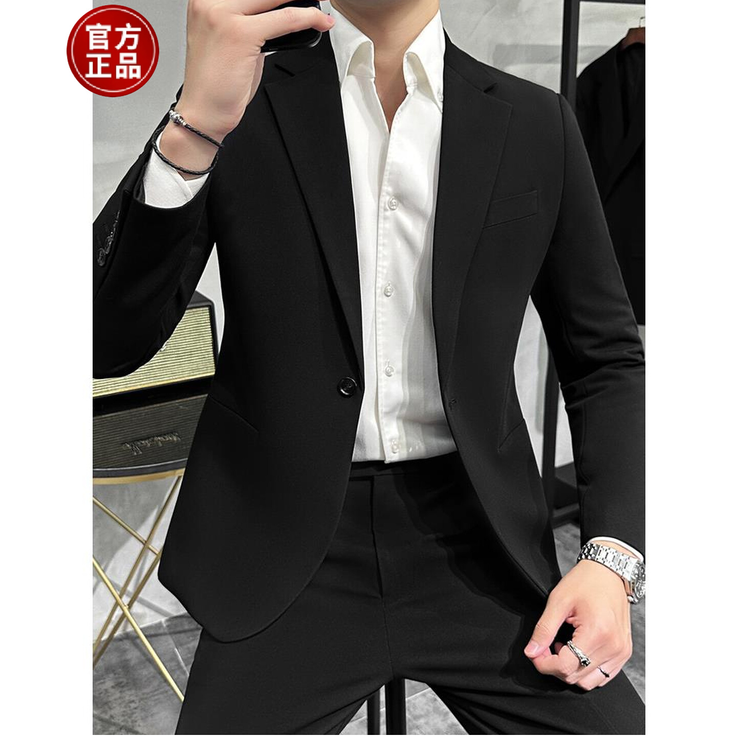 宁波西服套装男士高级感西装外套