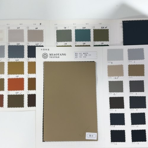 精品色样卡纺织面料样本通用贴样色卡折页式布料卡本烫金现货