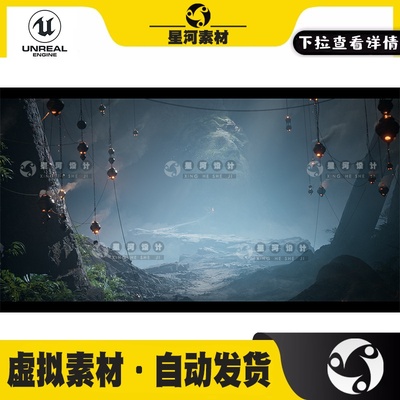 UE4虚幻5大型扫描女神神庙神殿环境场景Megascans Goddess Temple