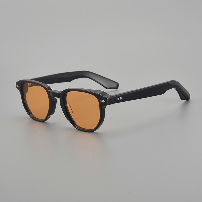 明星同款方框多边形厚板材墨镜男女时尚潮流开车太阳镜UV400偏光