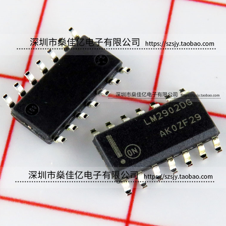 LM2902DR2G 4电路运算放大器IC SOP14 原装正品 LM2902DG