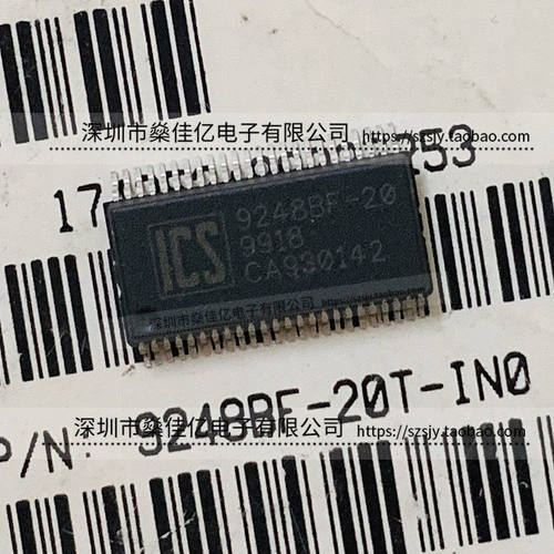 9248BF-20T 时钟芯片 SSOP48 原装正品 9248BF-20 ICS9248BF-20T