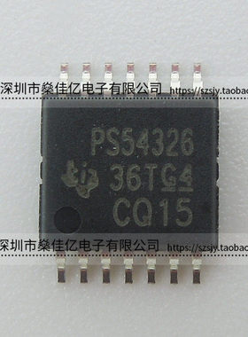 TPS54326PWPR 可调式降压开关稳压器IC PS54326 HTSSOP14 原装