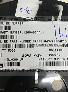 SAFFB1G43KA0F0A 声表滤波器 Band11 /5Pin /1109 原装正品