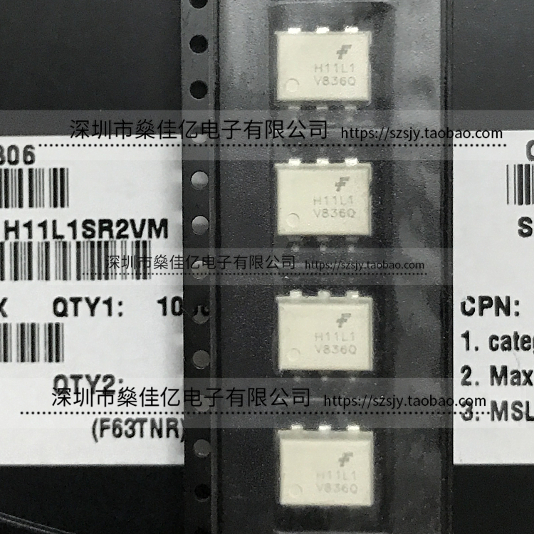 H11L1SR2VM 贴片光电耦合器 SOP6 原装正品 H11L1