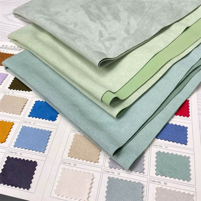 麂皮绒空气层翻毛皮变色服装布料