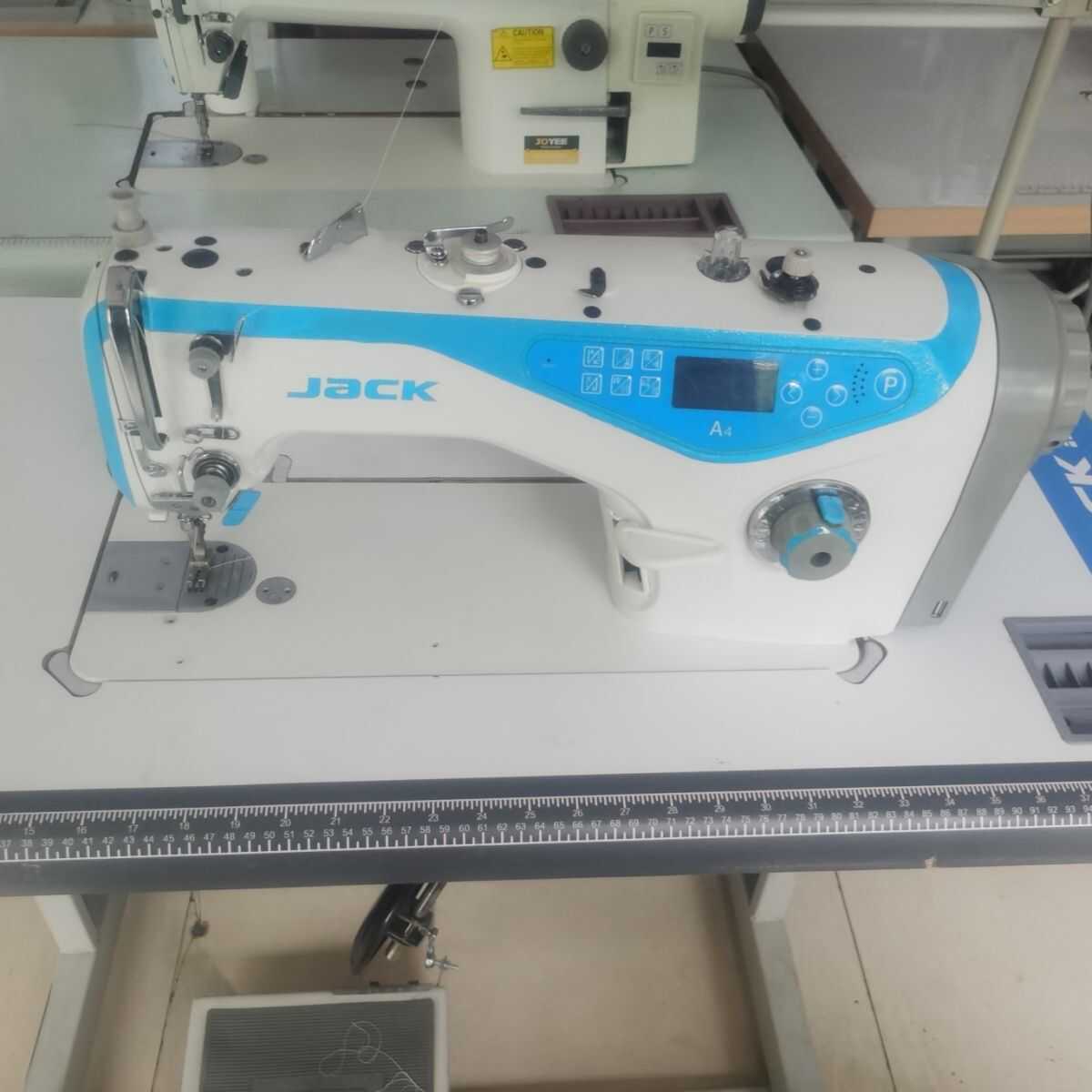 杰克A4电脑车平缝机缝纫机直驱静音家用工业机平车杰克一体机二手