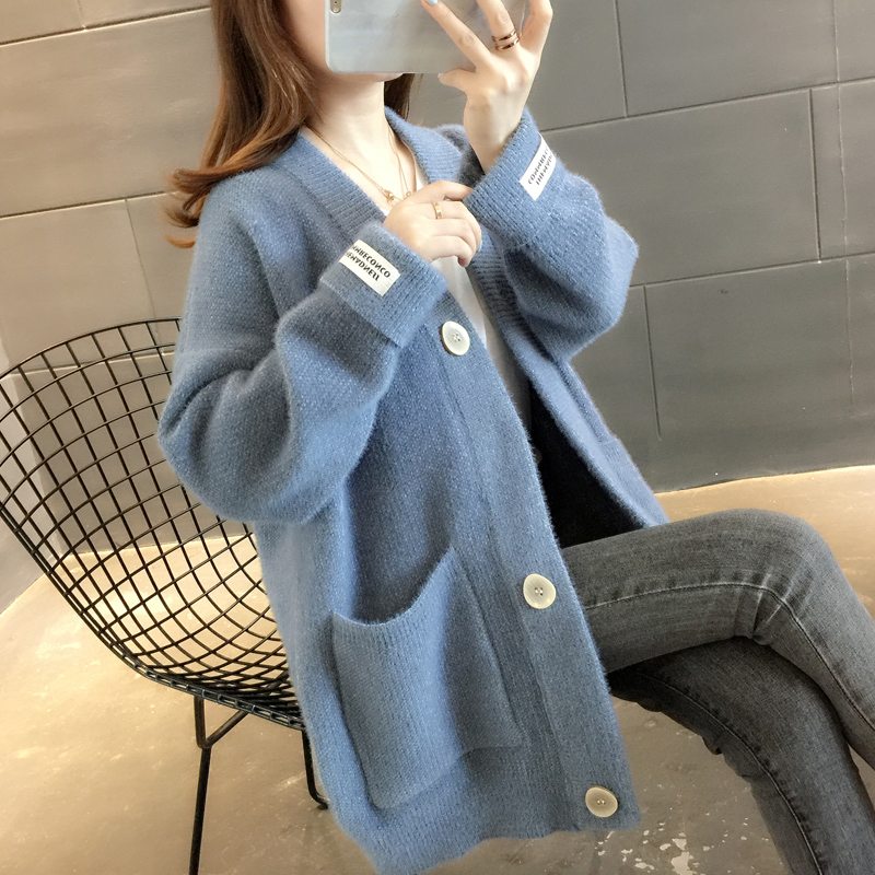 券后128.00元很仙的开衫早秋装2019年新款潮毛衣