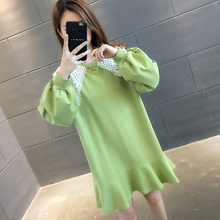 外套上衣ins潮 宽松春秋薄款 韩版 中长款 2019年新款 卫衣女秋装 女装