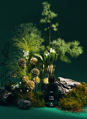 ASUCH 野草下过雨的青草味原野之涧无火藤条香薰精油家居客厅礼物