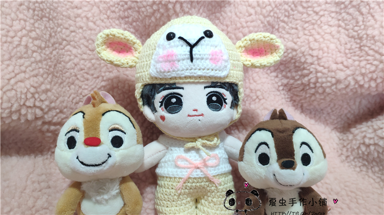 手工编织玩偶棉花娃娃