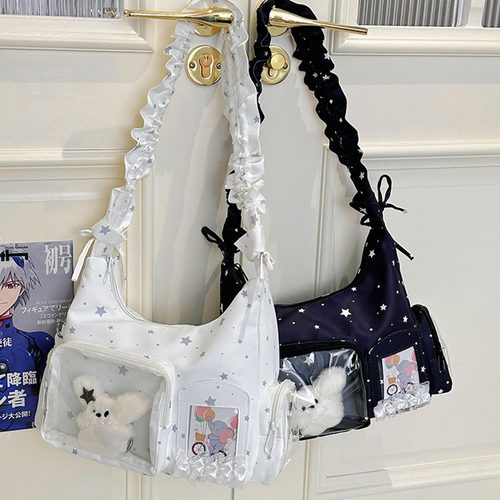 大容量二次元斜挎包旅游包包