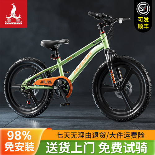 凤凰学生变速款山地单车送货上门